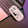 thumbnail image 4 of Silent Wireless Mouse Ergonomic Quiet Click Compact Lightweight 2.4G Wireless Long Battery Life Plastic Material for Office Travel, 4 of 5