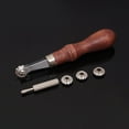 thumbnail image 7 of 5Pcs Serrated Tracing Wheel Sewing Wheel with Handle Leather Paper Fabric Sewing Wheel Tool, 7 of 7