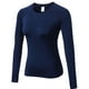thumbnail image 1 of Camiseta con cuello redondo, ropa interior térmica básica, camiseta de manga larga de secado rápido, ropa térmica agradable para la piel, Prendas para la parte del cuerpo Azul oscuro SG Jumpingount AP013225-24, 1 of 6