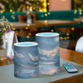 thumbnail image 3 of Yayeee Flameless Candles with Remote Flickering Battery Operated Multi Color Changing, Ethereal Mountain, 3 of 7