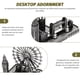 thumbnail image 3 of Figura modelo de escena de la ciudad de Londres, adorno del reloj del Big Ben del Puente de la Torre de Londres, 3 of 6