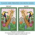 thumbnail image 5 of Toland Home Garden A Giraffe Toucan Share Giraffe Flag Double Sided 12x18 Inch, 5 of 5