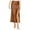 Brown., variant on Akafmk Plus Size Womens Silk Satin Skirts,Womens Casual Skirts,Solid Color High Waisted Slip Skirts Slim Fittness Hip Bodycon Skirt Cocktail Party Knee Length Skirts