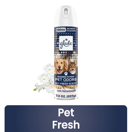 Glade® Odor Fighting Soft Mist Air Freshener Room Spray, Pet Fresh, 7.3oz., 1 Count