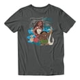 thumbnail image 2 of Disney Moana 2 Summer Tropical Men's T Shirt (Charcoal, S-XXXL), 2 of 4