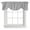 Gray, variant on Tie Up Valances for Windows, Grey Burlap Texture Adjustable Valance Curtains Window Treatment for Living Room/Bedroom Windows, Farmhouse Vintage Gray Rod Pocket Kitchen Curtains & Drapes 42x12 Inch