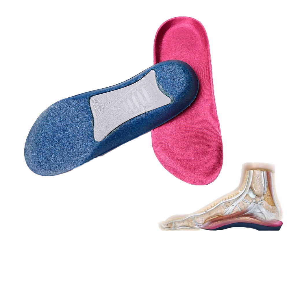Pinkiou Arch Support Insole 3/4 Half Shoes Inserts Cushion Pads