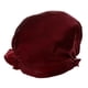 thumbnail image 3 of Gorro de dormir Salvador Extra Suave con Banda Elástica Vino rojo, 3 of 10