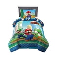thumbnail image 2 of Franco Ensemble de Literie pour Enfants, Couette Ultra Douce et Ensemble de Draps, 4 Pcs Format Simple, Mario, 2 of 15