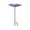 Purple, variant on 25'' Outdoor Bird Bath Flower Shaped Hummingbird Bath Feeders with Metal Stake Solar Birdbaths Decor for Outside, Garden, Yard and Lawn, Wild Bird Watcher, Bird Lovers (Orange)