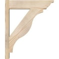 thumbnail image 3 of Ekena Millwork 5 1/2"W x 20"D x 24"H Funston Smooth Traditional Outlooker, Douglas Fir, 3 of 4
