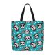 thumbnail image 1 of Easygdp Skull Cat Bolsa Tote para Mujer, Bolso de Hombro para Trabajo, Playa, Viajes, Compras y Supermercado, 1 of 7