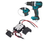 Interrupteur de déclenchement sans fil, commande de vitesse de déclenchement de forage Petite lumière 7.2-24V pour le remplacement