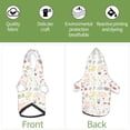 thumbnail image 6 of Honeii Summer Rabbit Print Small Dog Hoodies Pet Hooded Sweatshirts Fall Winter Puppy Cat Sweaters Warm Clothes for Small Dogs Outfits Costume-XX-Large, 6 of 7