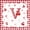 Red White V, variant on jejeloiu Ribbon Bow 7-Piece Twin Bedding Sets For Girls,Red 3D Cartoon Initial Letter M Bedding Comforter Set For Kids,Pink Reversible