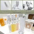 thumbnail image 6 of Wrongduck Travel Pump Bottles 4 in 1, Refillable 1 oz Dispenser with Scale and Labels, Leak Resistant Toiletry Container for Shampoo Lotion Gym Travel Carry On, 6 of 10