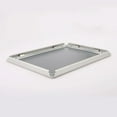 thumbnail image 3 of M&T Displays Snap Poster Frame 8.5x11 Inch Silver 0.79" Aluminum Profile Easy Front Loading Wall Mounting Photo Picture Document Sign Holder Mitered Corner Anti Glare Cover (5 pack), 3 of 12