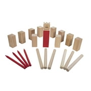 Triumph Kubb Viking Chess Outdoor Wooden Game Set Combines Bowling and Horseshoes for Players of All Ages