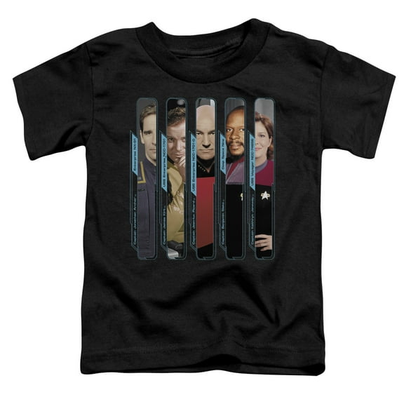 Star Trek - The Captains - Toddler Short Sleeve Shirt - 3T