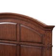 thumbnail image 5 of American Woodcrafters Sedona Cherry Finished Wood Arched King Panel Bed, 5 of 7