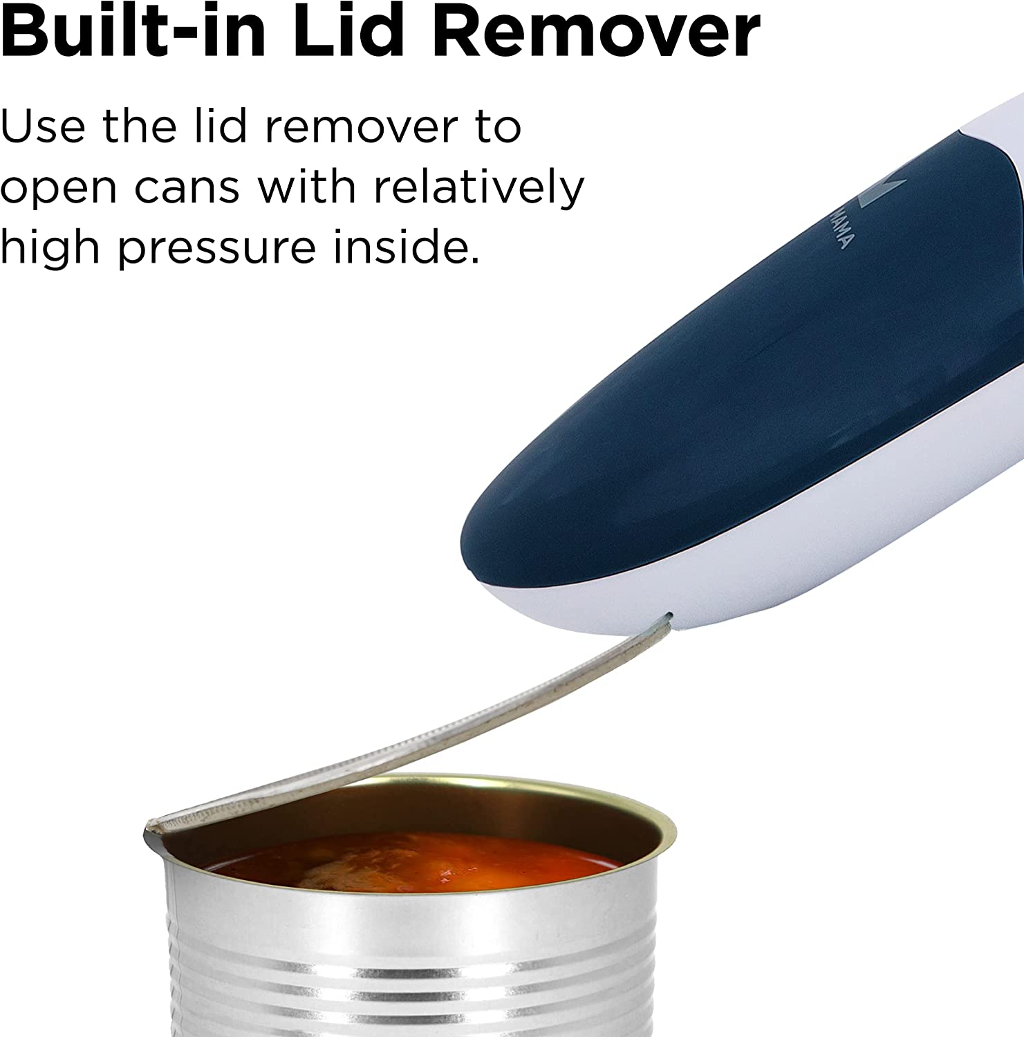 Kitchen Mama Auto 2.0 Electric Can Opener, Navy Blue photo 5