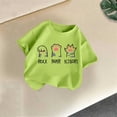 thumbnail image 5 of Afuyipoi Girls Print T-Shirts,Casual Summer Crewneck Lover Shirt Graphic Tees Green 8-10 T, 5 of 5