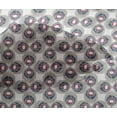 thumbnail image 4 of oneOone Viscose Chiffon Fabric Peacock Feather Ikat Printed Craft Fabric BTY 42 Inch Wide, 4 of 4