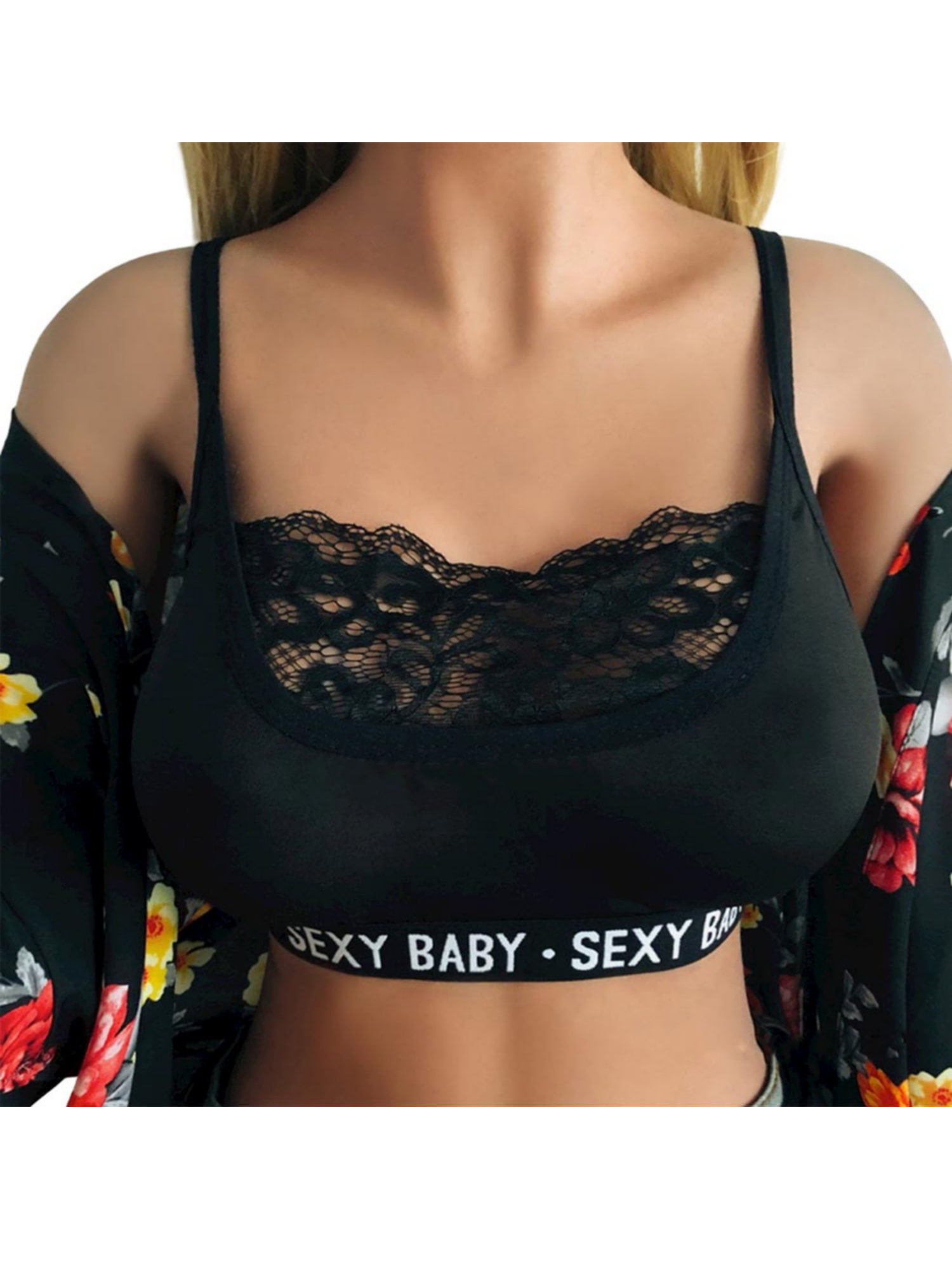 Womens Sexy Girls Lace Padded Bra Lady Push Up Bralette Lingerie Bras Top US