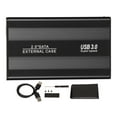 thumbnail image 2 of External Mobile Enclosure, USB3.0 HDD Enclosure Easy To Use  Port 5Gbps Lightweight  for Laptop Black,Silver,Blue, 2 of 7
