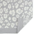 thumbnail image 3 of Better Homes & Gardens Cozy Knit Throw, 50"x72", Gray Animal Print, 3 of 4