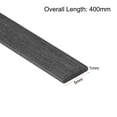thumbnail image 2 of Carbon Fiber Strip Bars 1x3mm 600mm Length Pultruded Carbon Fiber Strips for RC Airplane 2 Pcs, 2 of 3