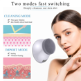 thumbnail image 2 of Cepillo de limpieza facial con calefacción eléctrica, 2 en 1, ultrasónico, 2 of 7