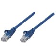 thumbnail image 1 of Network Cable de Parche, Cat5e, 10 M, Azul, CCA, U/UTP, PVC, RJ45, Contactos Chapados en Oro, sin Gancho, Arrancado, Garantía de por Vida, 1 of 3