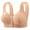 72#Complexion, variant on for Older Women Front Closure - No Underwire, Full Coverage Cotton Bra, Breathable Push Up Comfy Bralette for Seniors Everyday Wear
