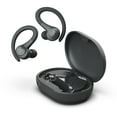 thumbnail image 3 of JLab Go Sport+ Wireless Workout Earbuds, 35 Hr Playtime, Secure Earhook, Custom Sound & Controls, Graphite, 3 of 11