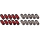 thumbnail image 1 of 20 Pcs Led 2.5inch 2 Diode Light Oval Clearance Trailer Truck Side Marker Lamp Yellow Red, 1 of 5