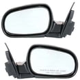 thumbnail image 4 of For 90-93 Accord Sedan/Wagon Rear View Door Mirror Power Black Folding PAIR SET, 4 of 5