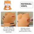 thumbnail image 6 of TABLZONE Tiger Shaped Kids Bank, Yellow Vinyl Money Saving Box, Fun and Decorative Bank for Children's Room, 6 of 8