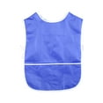 thumbnail image 1 of Inteprter Delantales de pintura para niños, bonito delantal de pintura para niños pequeños de secado rápido, abrigo antipolvo lavable, Herramientas y accesorios para hornear Azul zafiro, 1 of 6