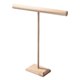 thumbnail image 2 of Soporte de barra en forma de T para joyería, soporte para joyas, tocador de madera, organizador de joyas estable L, 2 of 9