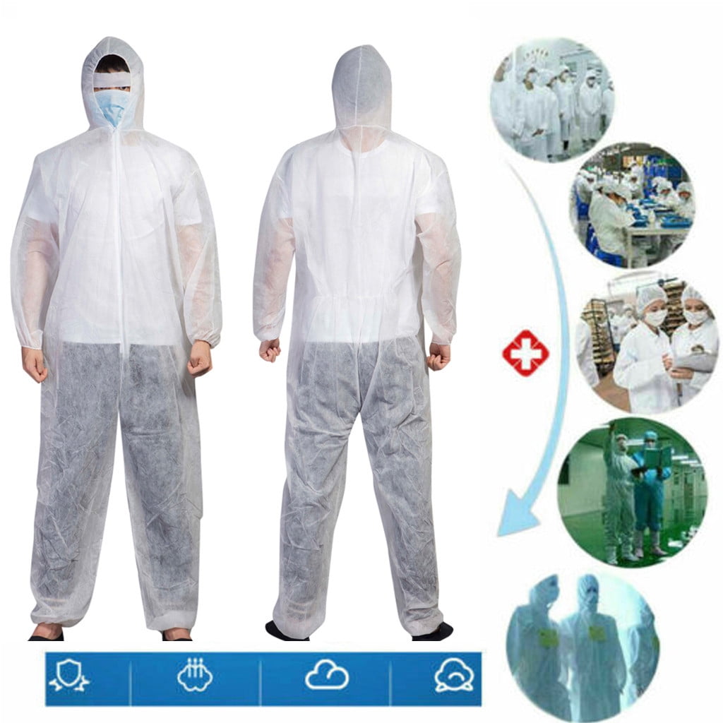 Disposable Waterproof OilResistant Protective Coverall Spray Painting