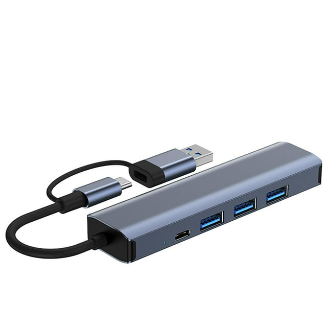 Guardoinrt Fast Ethernet Adapter USB C To Ethernet Adapter Gigabit For Laptops With Multiple USB Ports For Gaming Video Computers