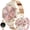 golden, variant on Smart Watch for Women, 1.32" HD Touchscreen, Bluetooth Calling (Answer/Make Calls), 10-Day Standby, IP68 Waterproof, Fitness Tracker Compatible with Android & iPhone(3 Strap)