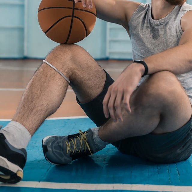 Correa para la rodilla NikouMX correa fina protectora elástica baloncesto estética elegante
