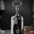 thumbnail image 3 of Wine Opener Zinc Alloy Multifunctional Corkscrew Bottle Opener Beer Cap Opener, 3 of 10