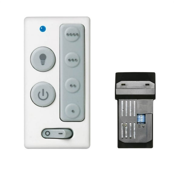 SW405-Emerson Fans-Accessory - 4.2 Inch 4-Speed Wall Control With Receiver  White/Ivory/Light Almond