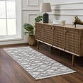 thumbnail image 6 of Hauteloom Borbon Living Room, Bedroom Area Rug - Farmhouse - Cream,Light Gray,Medium Gray - 8'10" x 12', 6 of 17