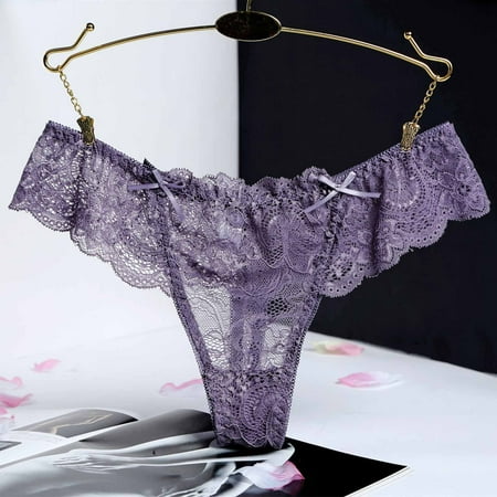 GENGING Underwear for Women Hot-Sales Clothes for Women s Fall Clothes Lace Underwear Lingerie Thongs Panties Ladies Hollow Out Underwear