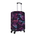 thumbnail image 3 of Kll Purple Butterfly Luggage Cover Suitcase Cover Suitcase Protector (Luggage not included)-X-Large, 3 of 8