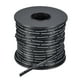thumbnail image 1 of 24AWG Silicona Cinta Cable 3 Pines 24 Calibre Plano Cable Flexible 30 m/ 100 Pies Negro Trenzado Estañado Cobre Alambre para Modelo Avión, Modelo Coche, Eléctrico Aparato, 1 of 7